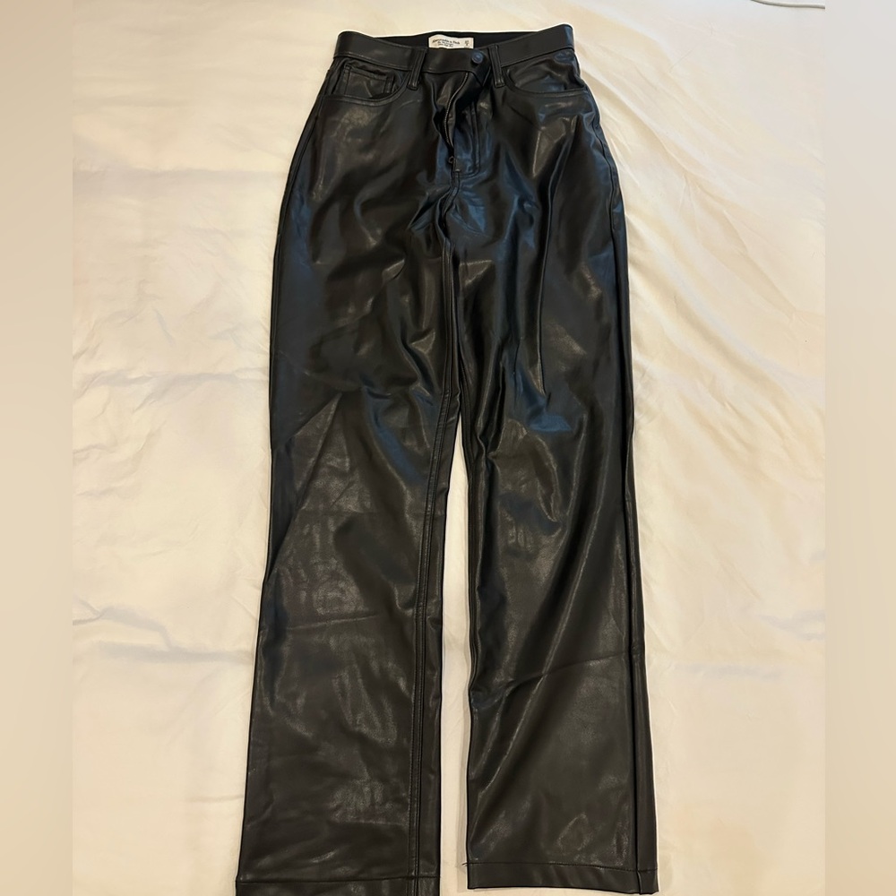 Abercrombie leather pants